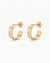 Star Cutout Gold Hoop Earrings – Shine Subtly, Glow Daily