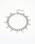 Silver Pearl & Star Charm Bracelet – Dual Layer Elegant Design