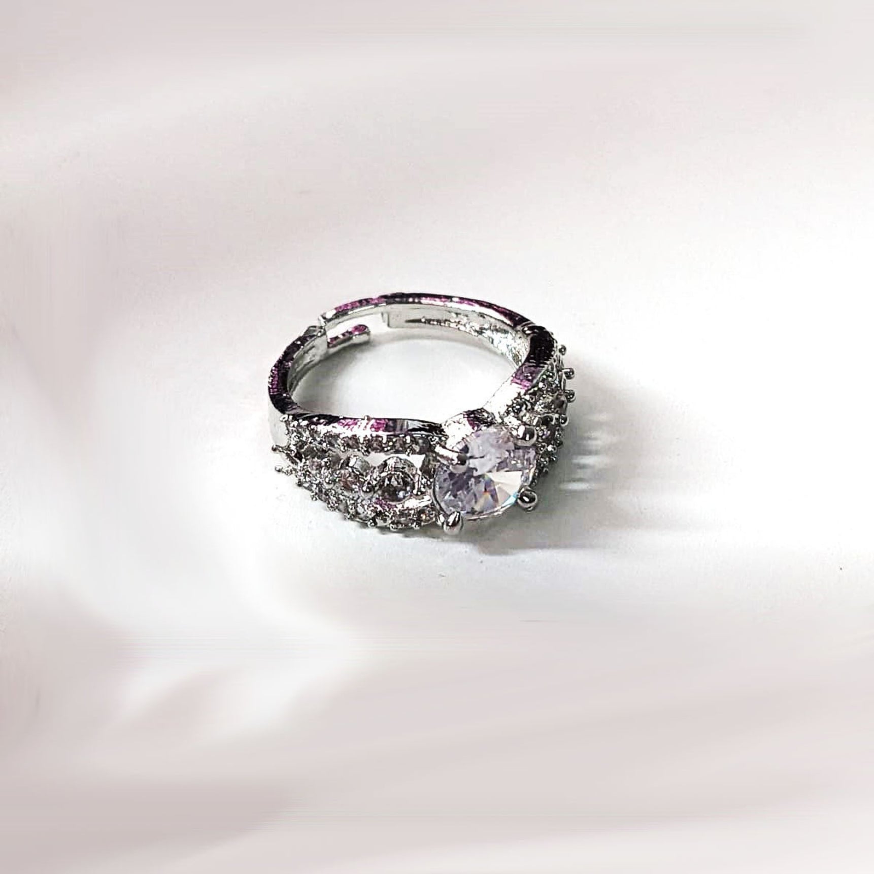 Lumina White AD Diamond Ring