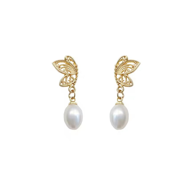 Half Wings Pearl Drop