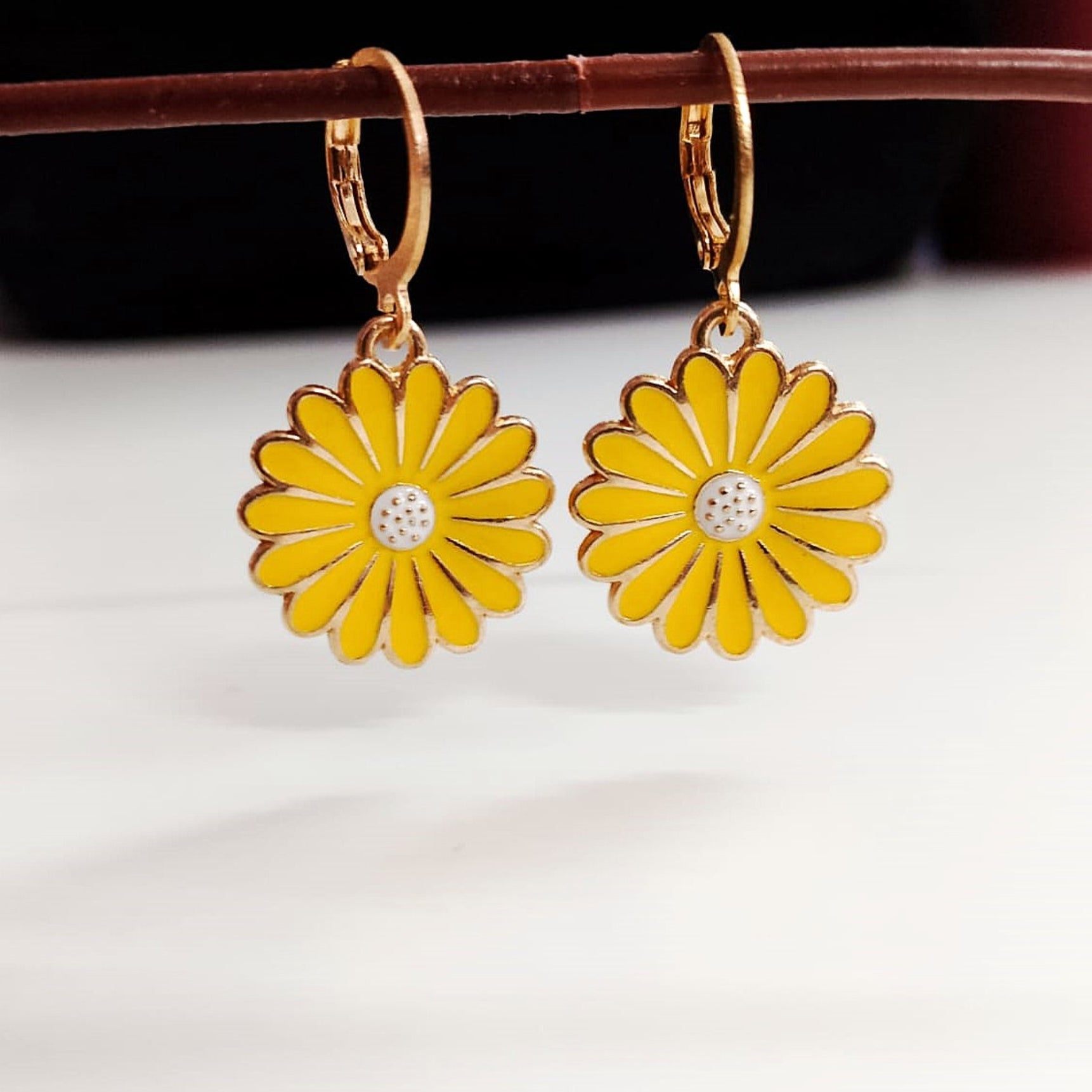 Sunlit Elegance Hoops