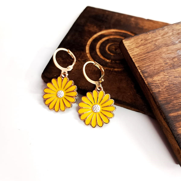Sunlit Elegance Hoops