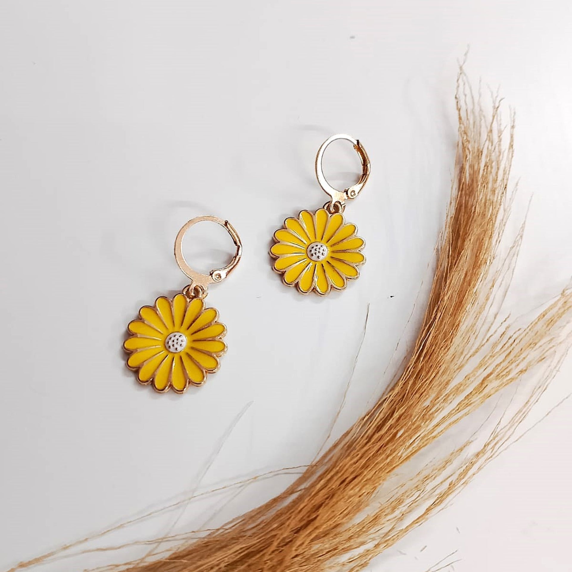 Sunlit Elegance Hoops