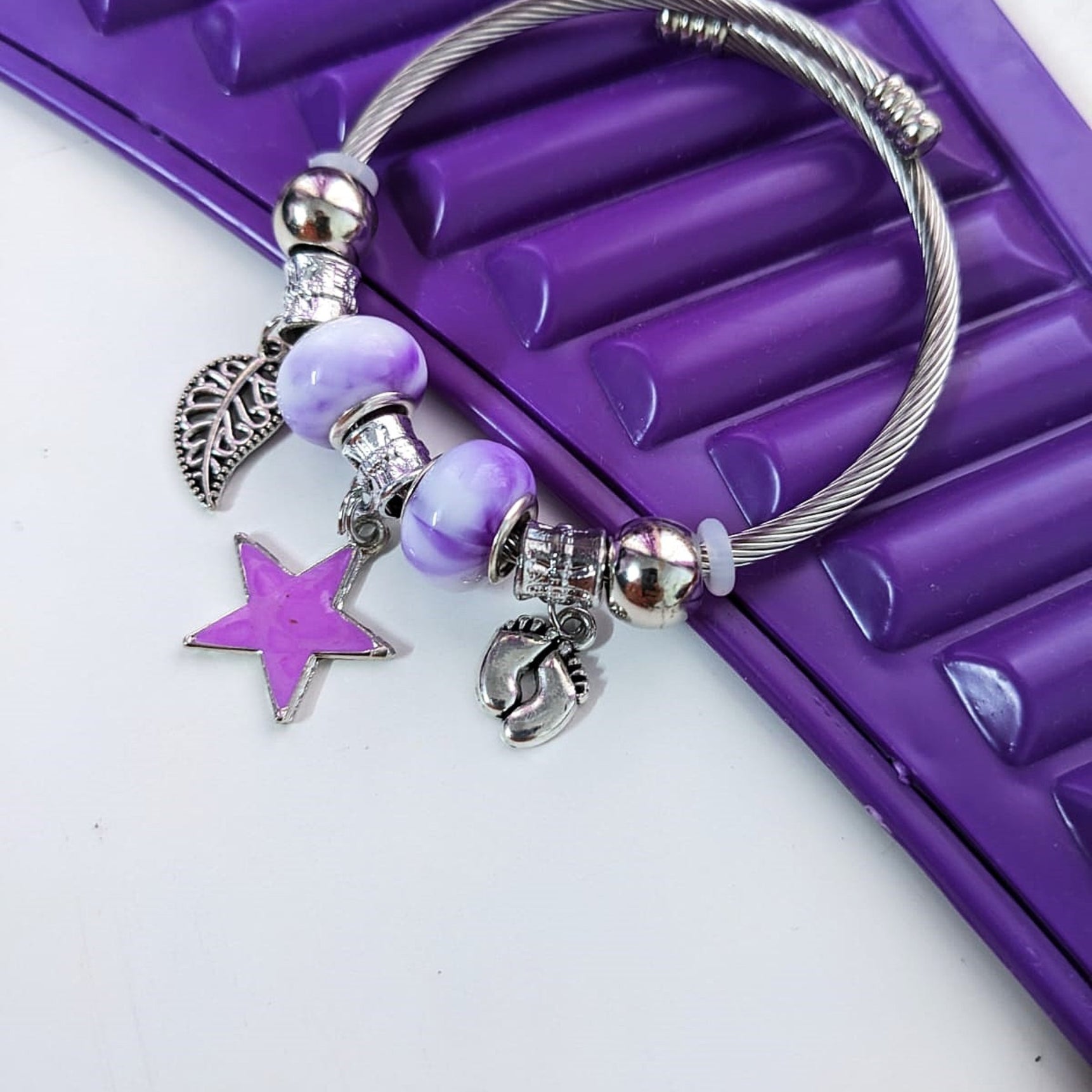 Purple Star Enchantment Bracelet