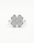 Four-Leaf Clover Anxiety Spinner Ring – Lucky Stress-Relief Jewelry