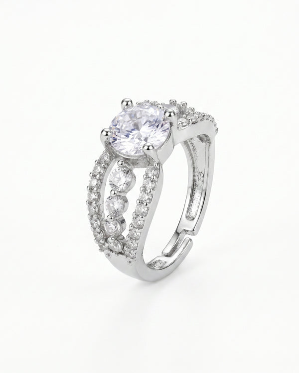 Lumina White AD Diamond Ring