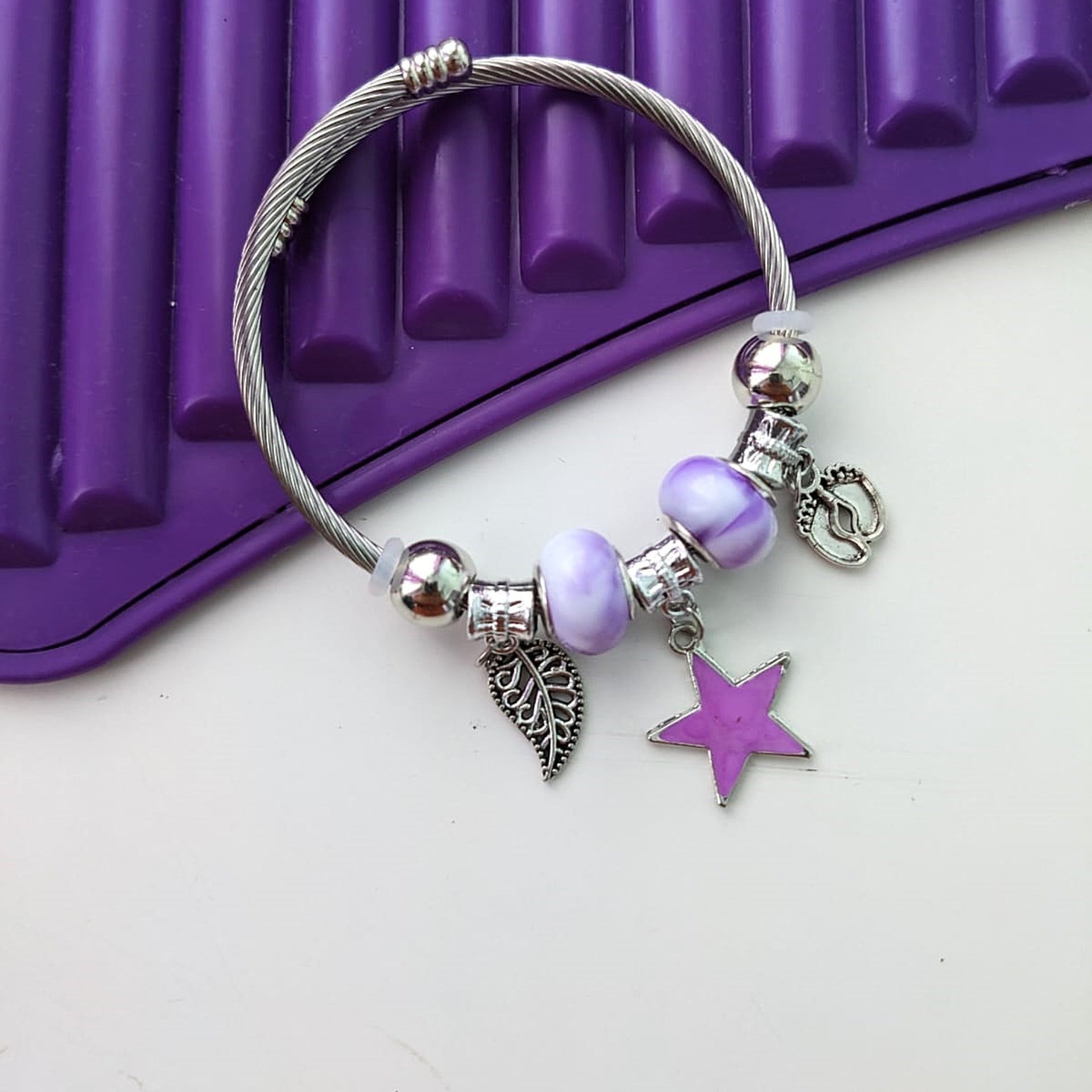 Purple Star Enchantment Bracelet