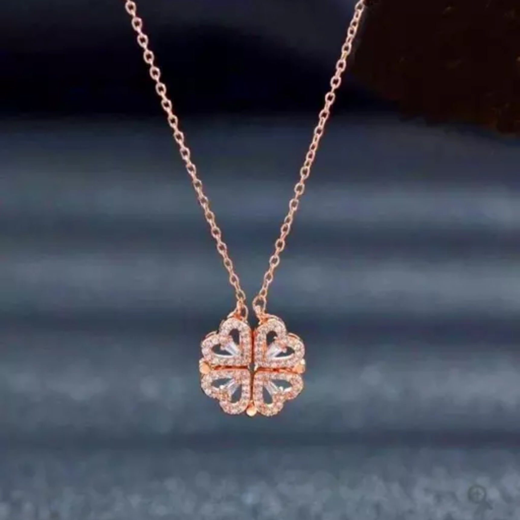 Clove Heart Pendant Necklace