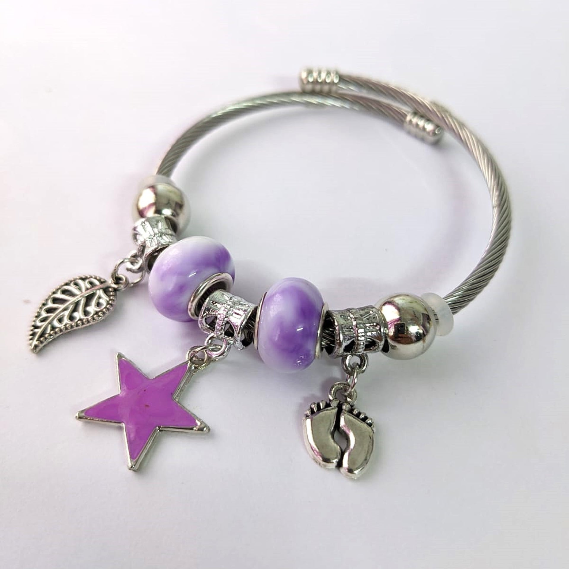 Purple Star Enchantment Bracelet