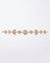 Golden Kundan Matha Patti with Pink Beads