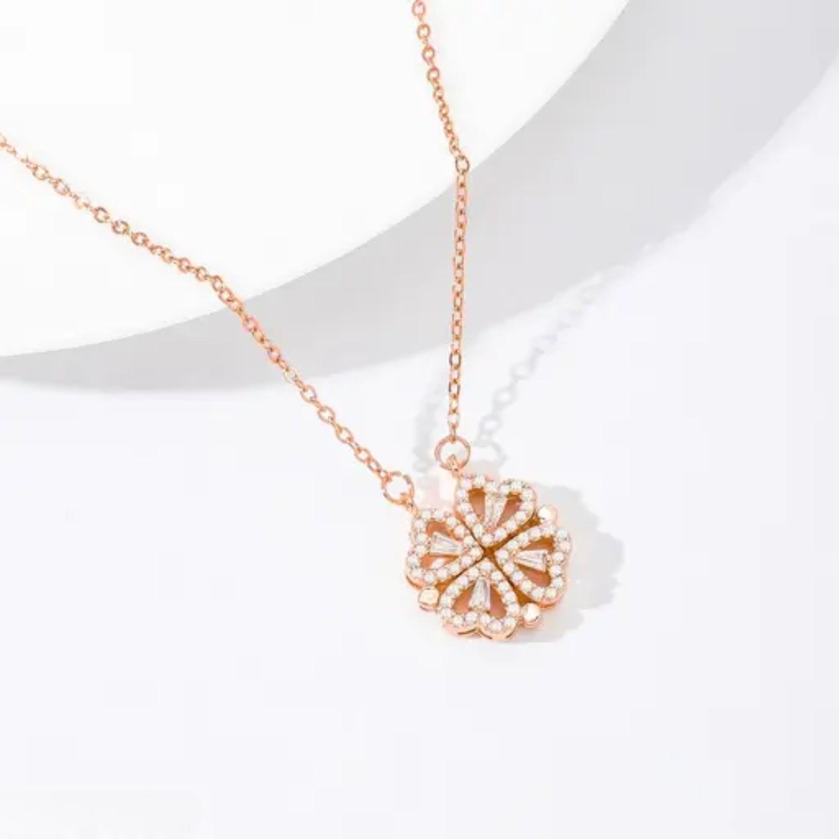 Clove Heart Pendant Necklace