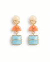 Ocean Blush Drop Earrings