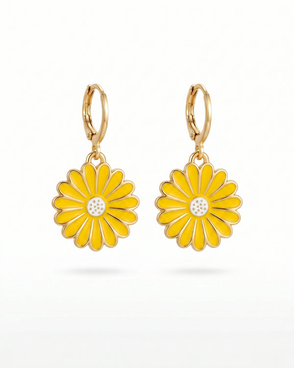 Sunlit Elegance Hoops