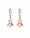 Triple Radiance Zirconia Hoops