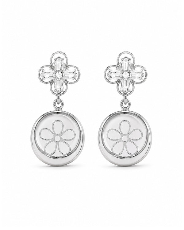 Monalisa Floral Circle Earrings