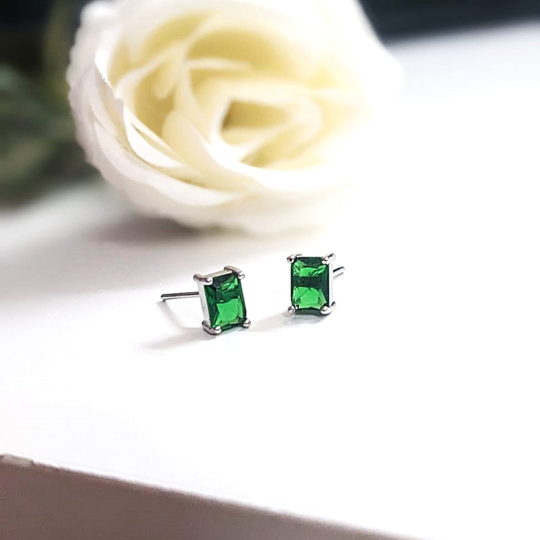 Emerald Glow AD Studs