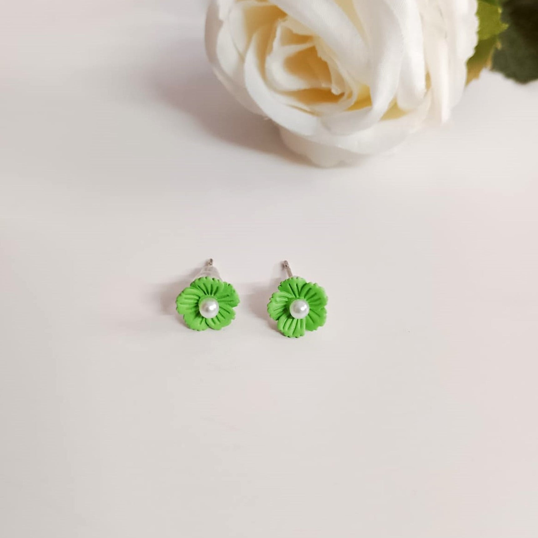 Rainbow Blossom Studs Combo Set