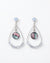 Monalisa Sparkling Oval Earrings