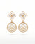 Monalisa Bloom Circle Earrings