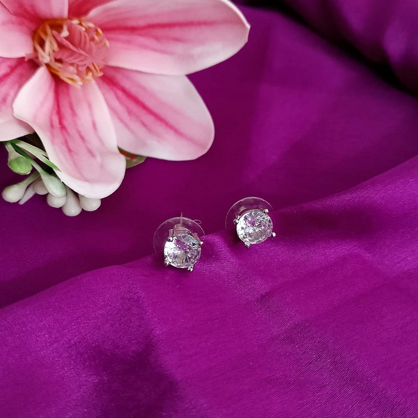 Gleaming Pearl AD Studs