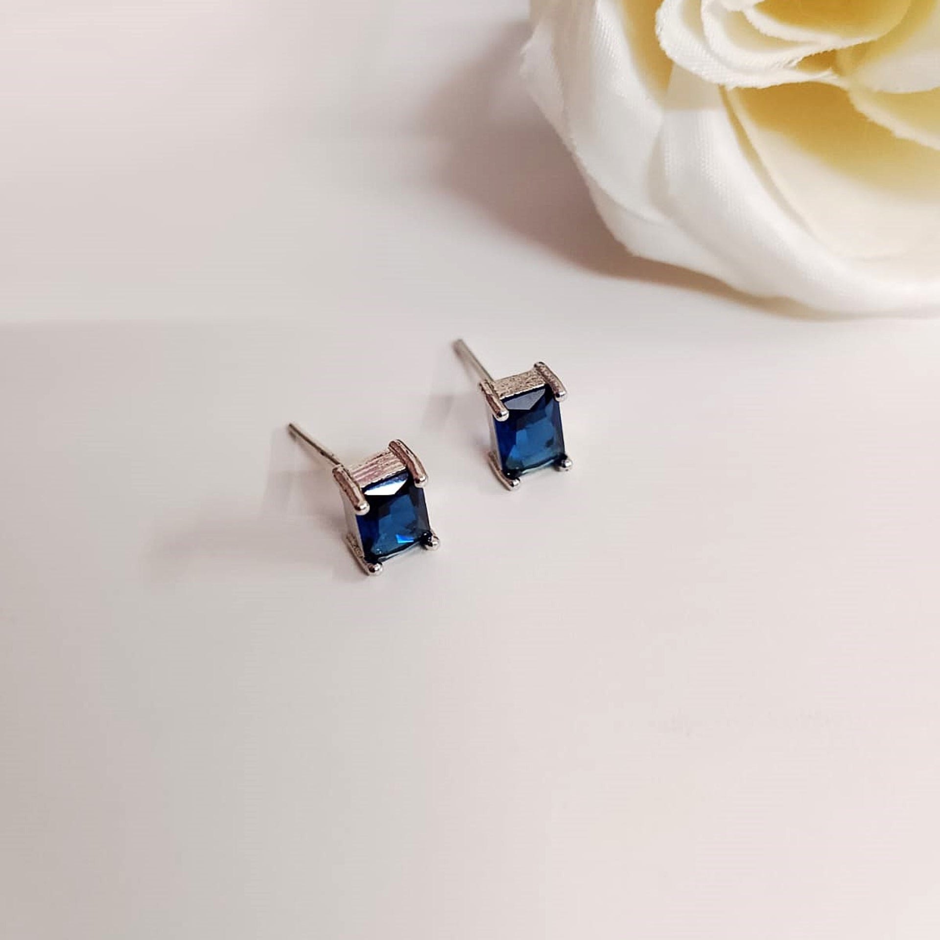 Sapphire Glow AD Studs