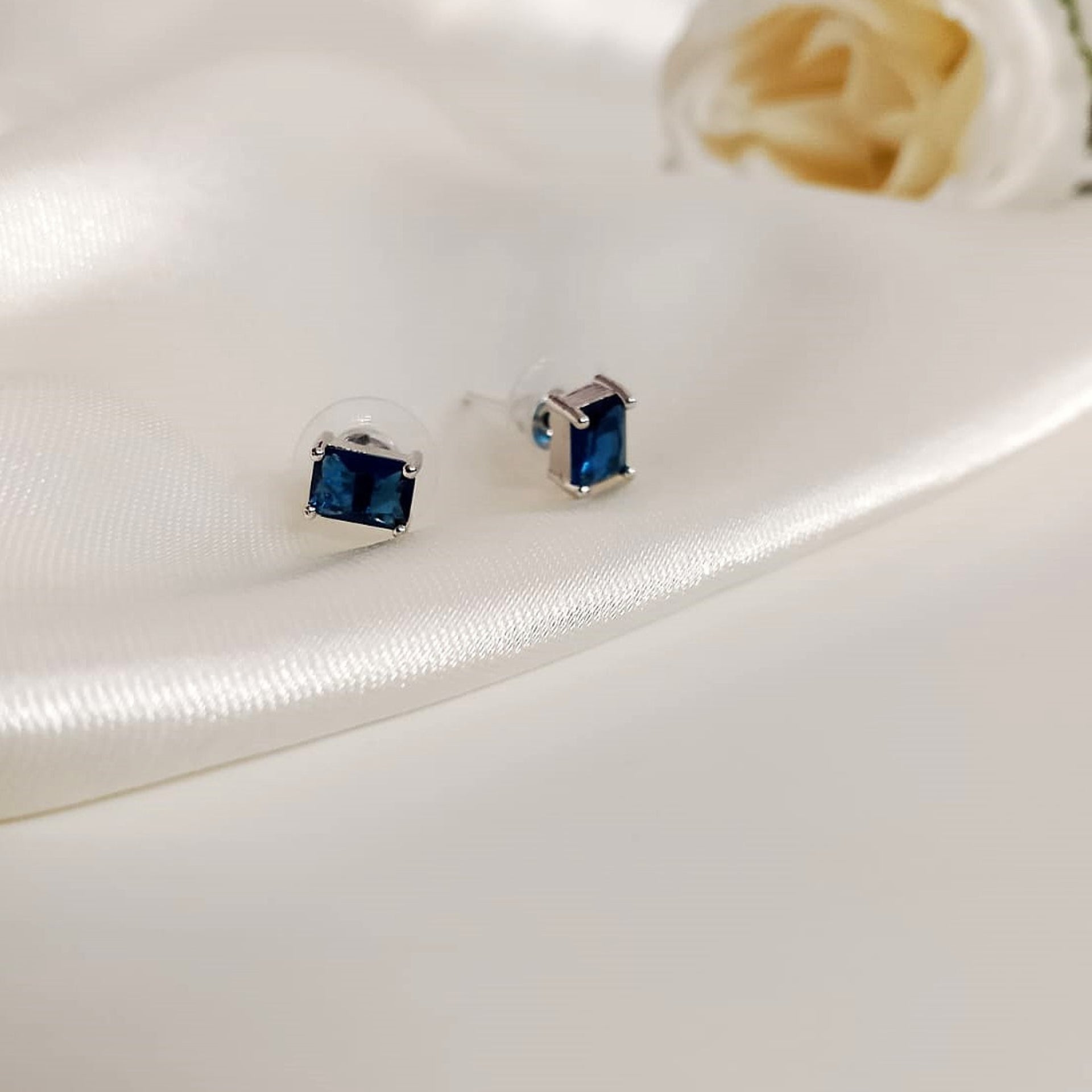 Sapphire Glow AD Studs