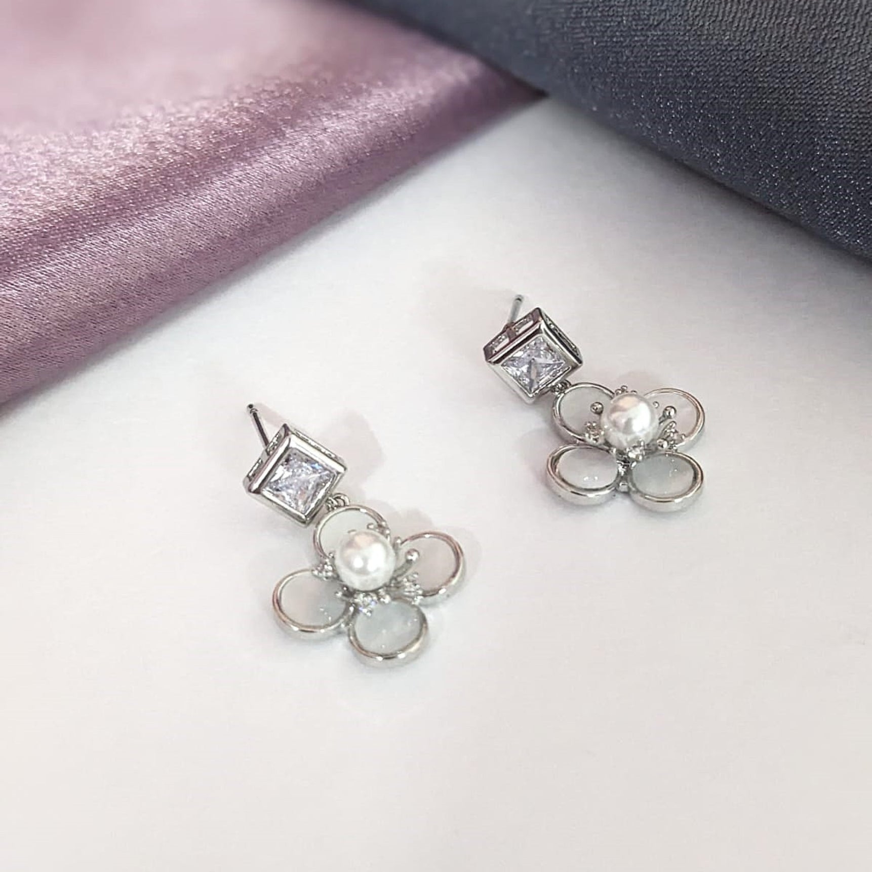 Monalisa Floral Stud Earrings