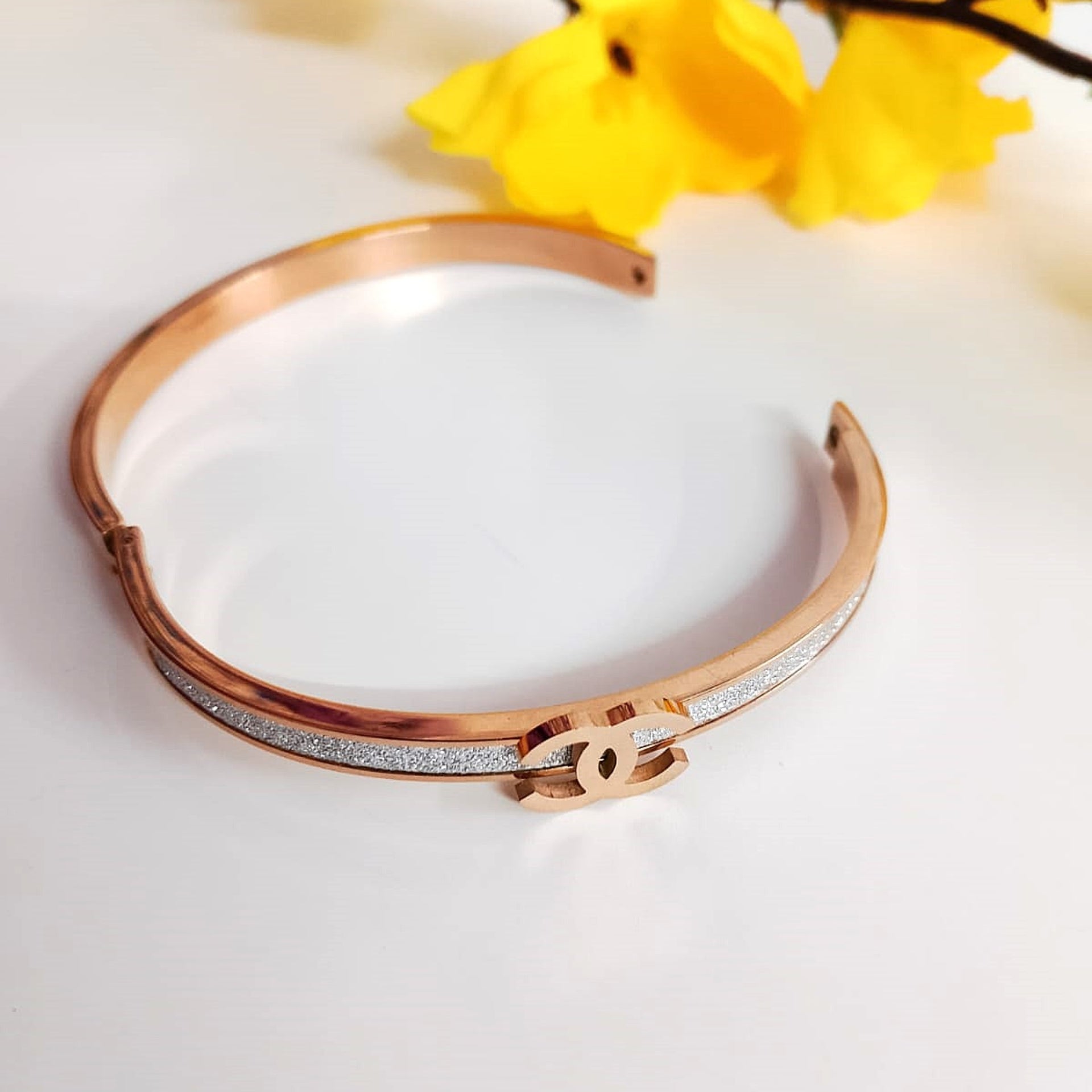 Rosegold CC Bracelet