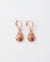 Rainbow Sparkle Zirconia Hoops – Multicolour Gemstone Statement Earrings