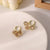Delicate Hanging Pearl Earrings