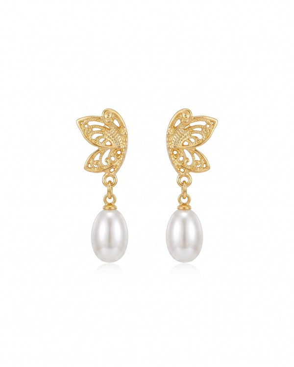 Half Wings Pearl Drop