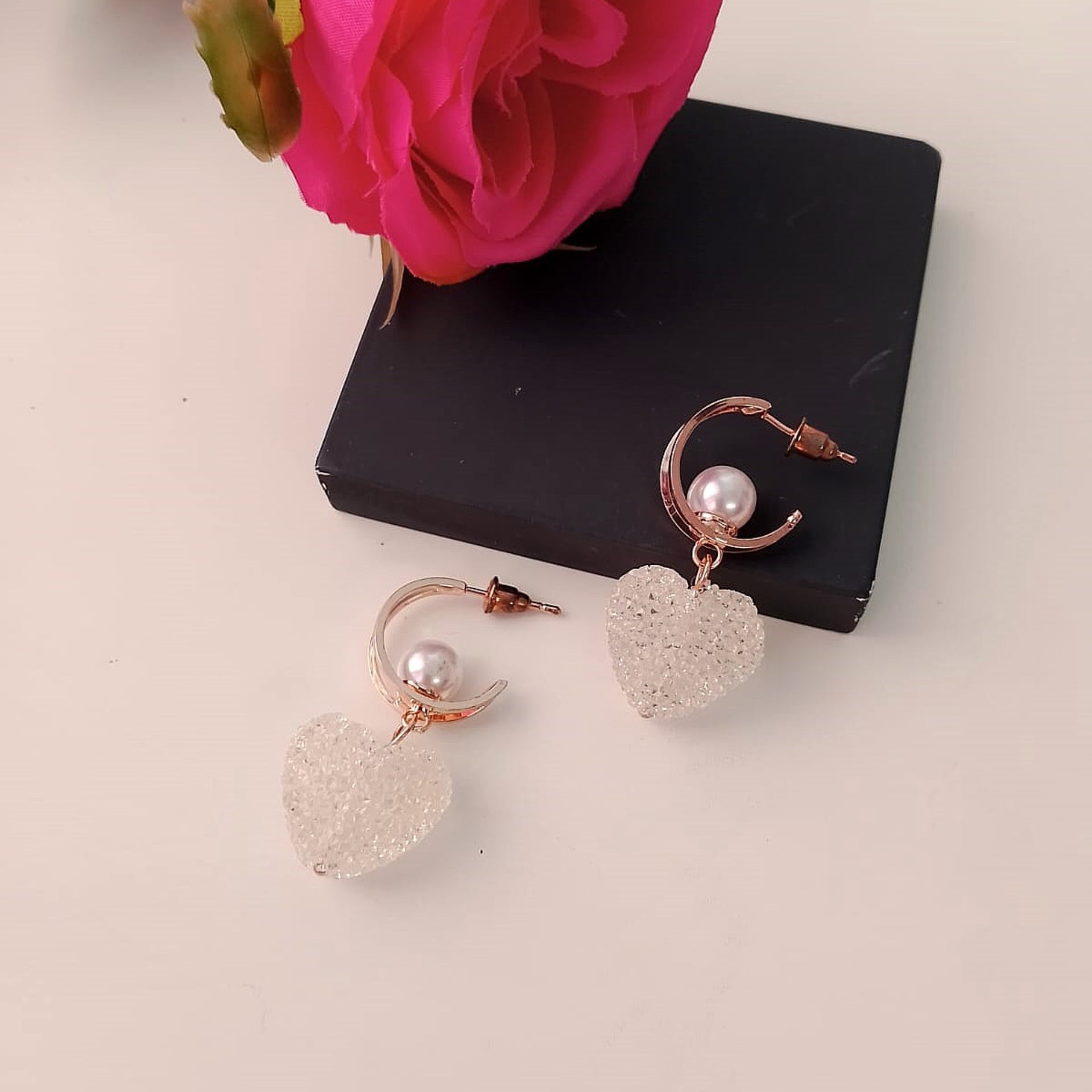 Sugar Love Rose Gold Earrings