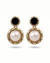 Timeless Black & White Ear Studs