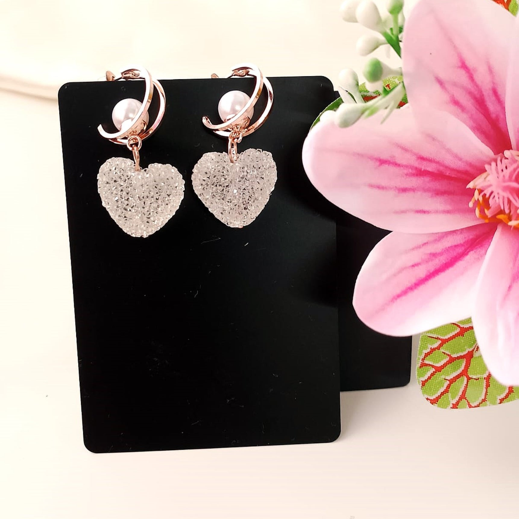 Sugar Love Rose Gold Earrings