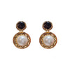 Timeless Black & White Ear Studs
