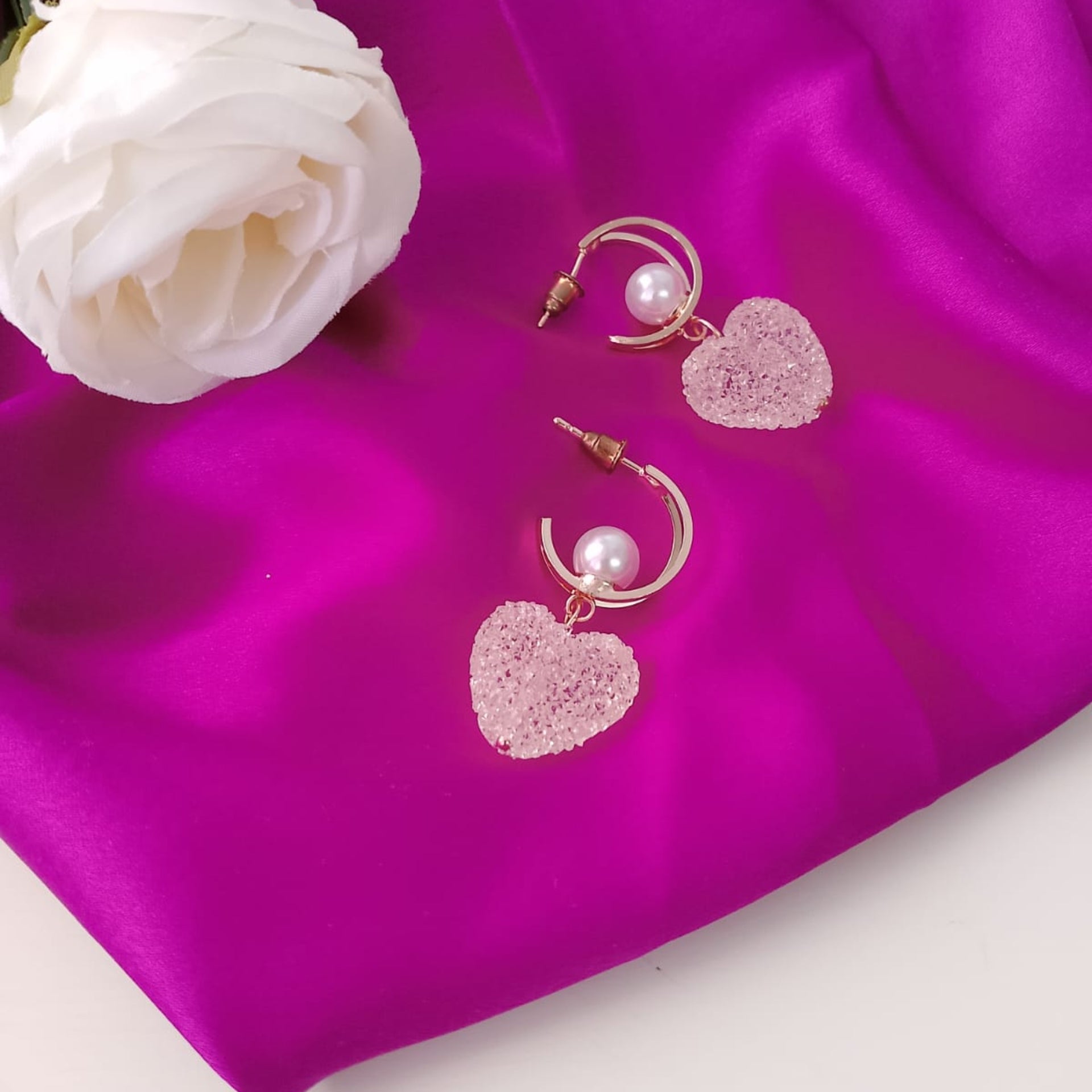 Sugar Love Rose Gold Earrings