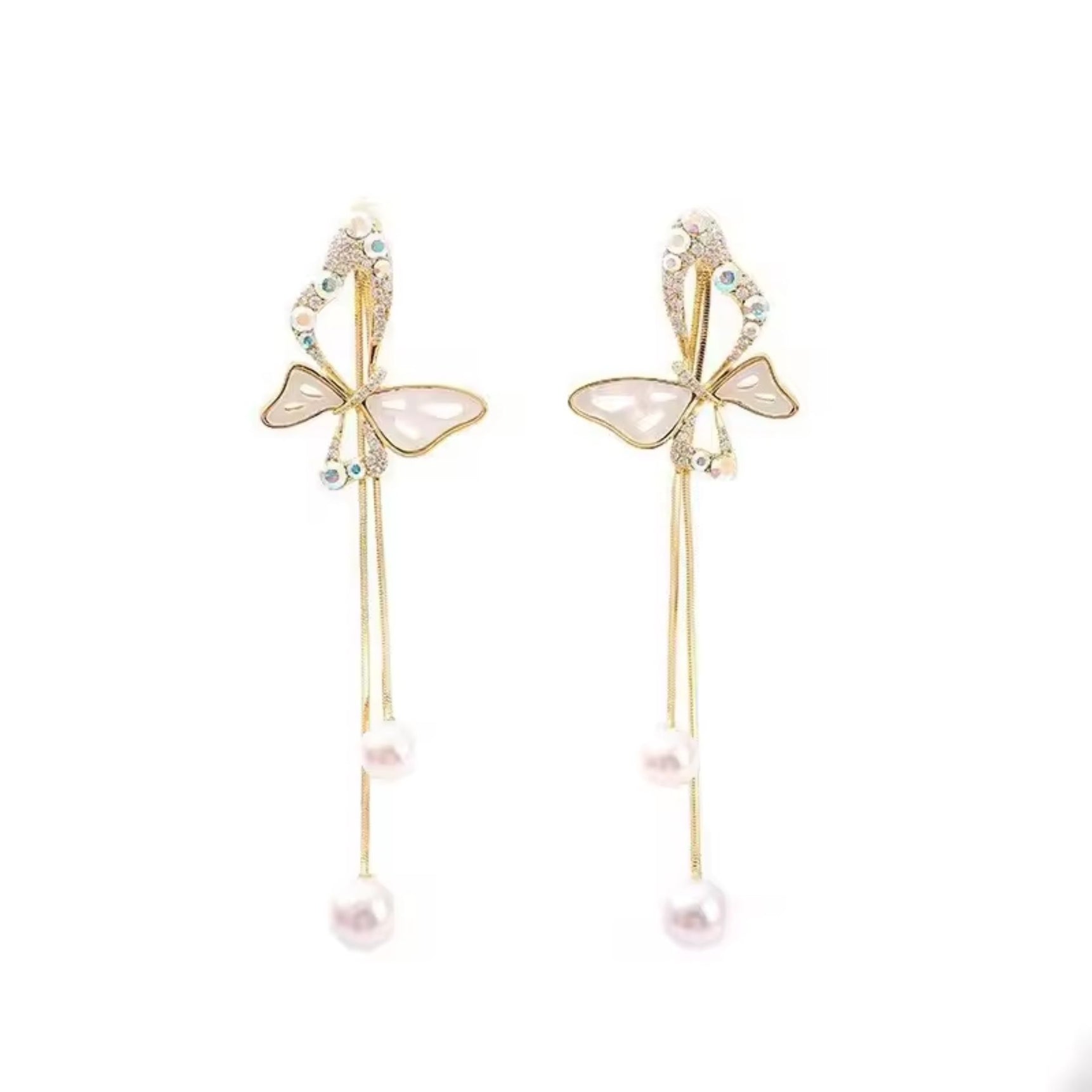 Graceful Butterfly Wings Earrings
