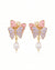 Twin Butterfly Stud Earrings