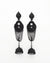 Long Black Chain Jhumka Earrings – Trendy Danglers for Women