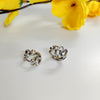 Silver Aura Bobby Hoops