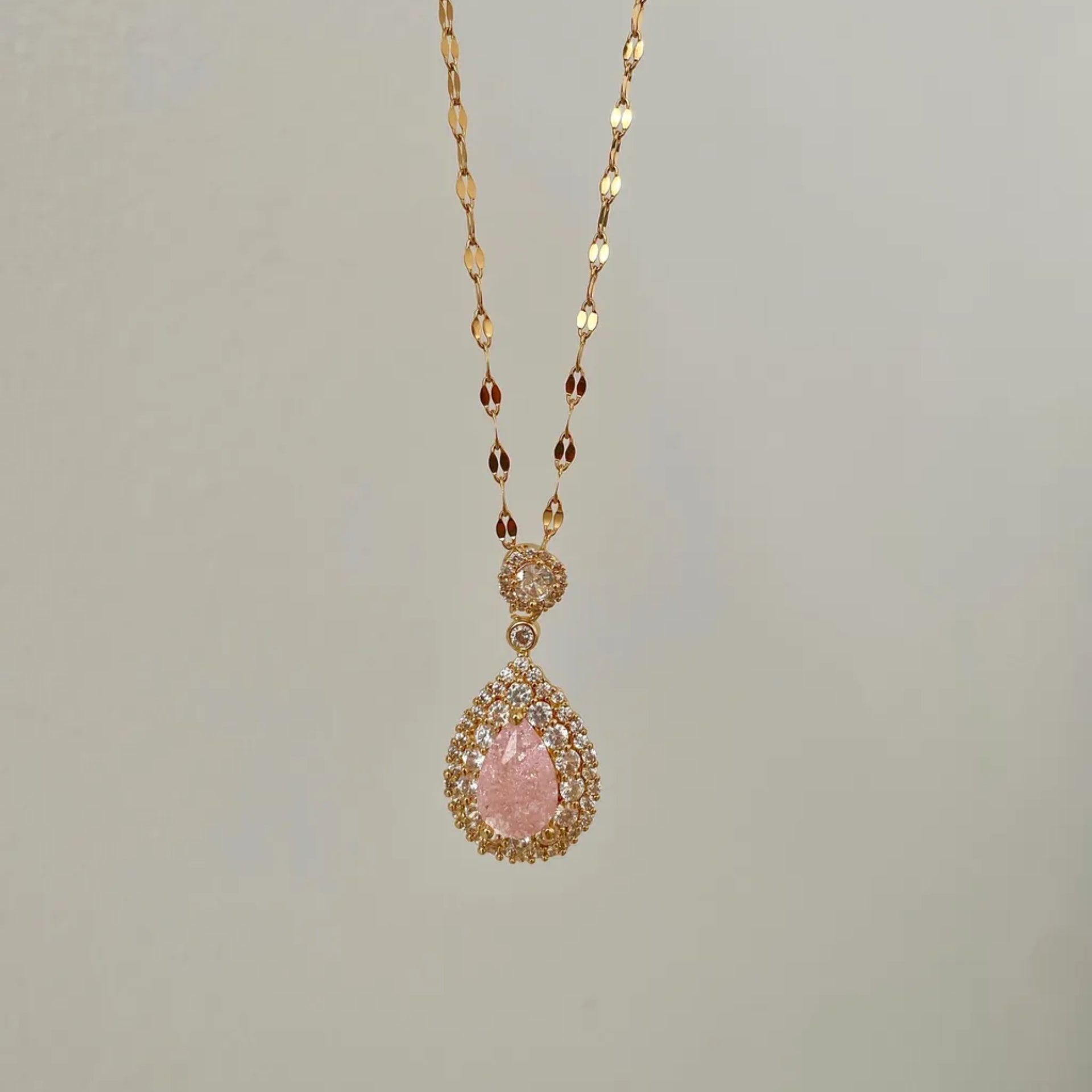 Pink Charm Elegant Necklace