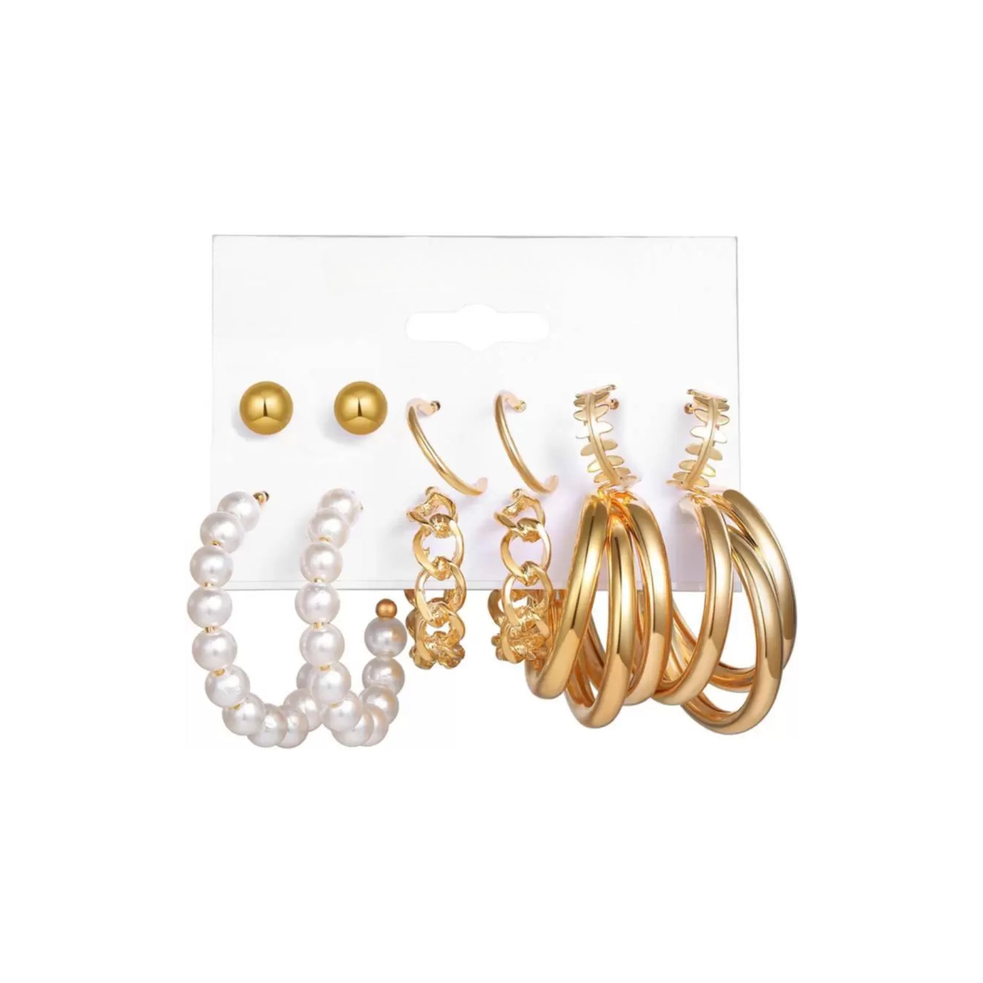 Vintage  Punk Earrings Set