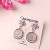 Monalisa Floral Circle Earrings