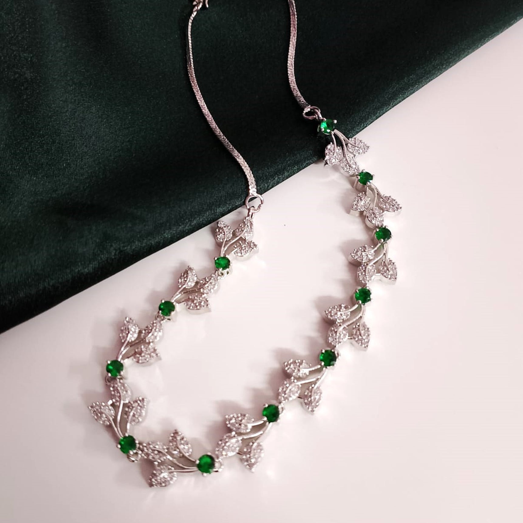 Enchanted Leaf AD Necklace Set