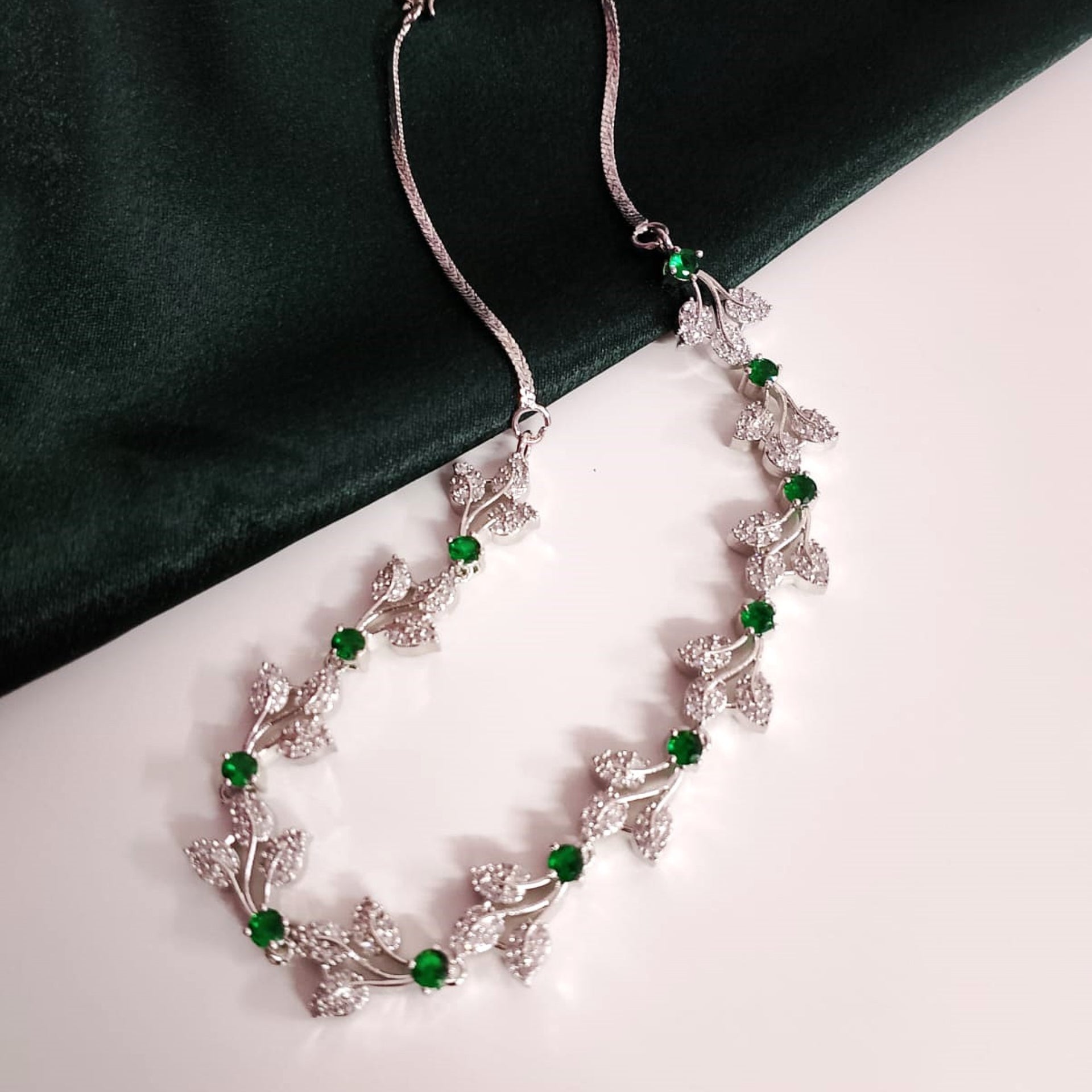 Enchanted Leaf AD Necklace Set
