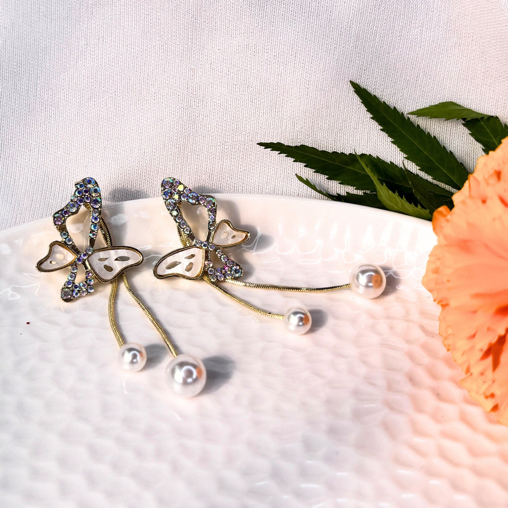 Graceful Butterfly Wings Earrings