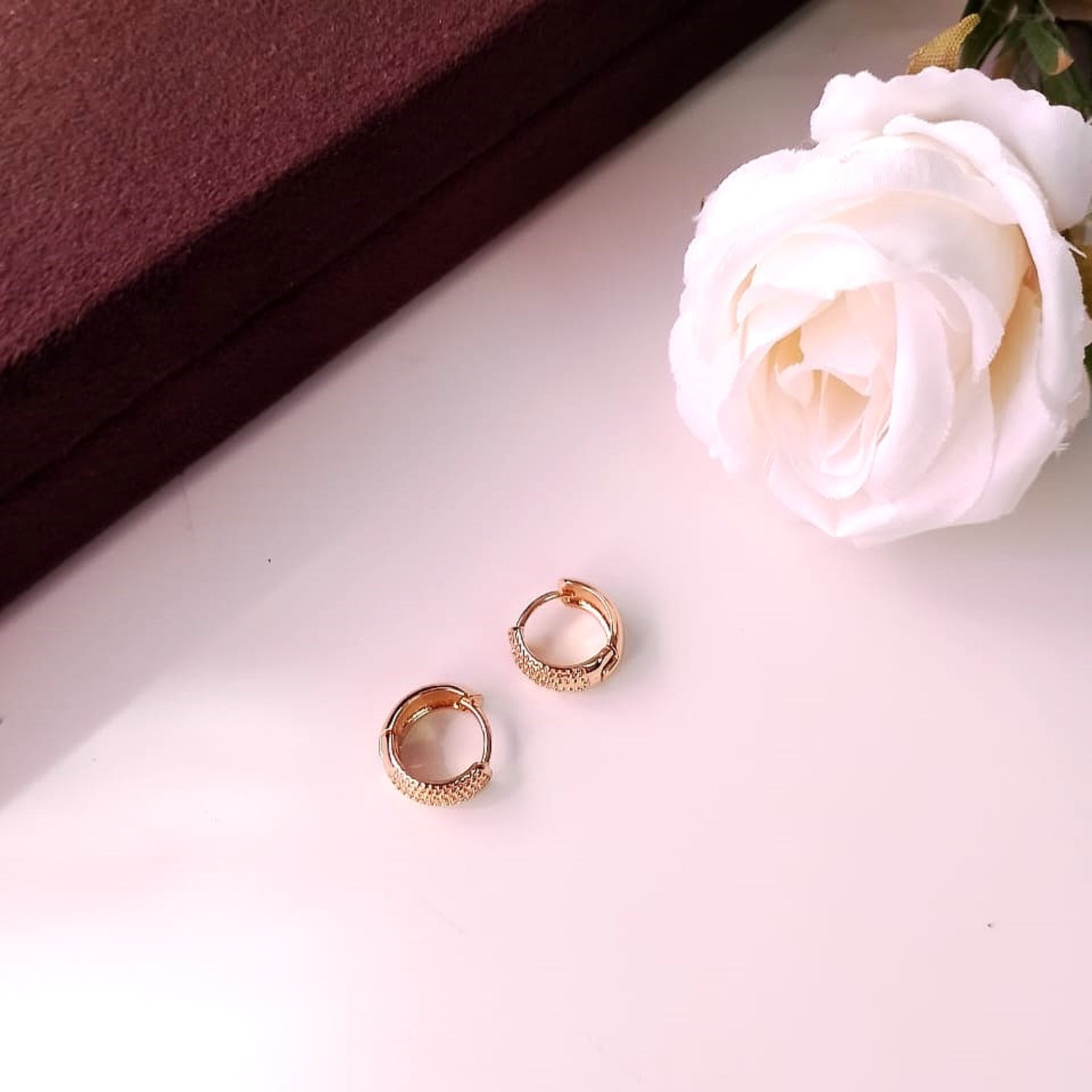 Golden Bobby Hoops Combo Set