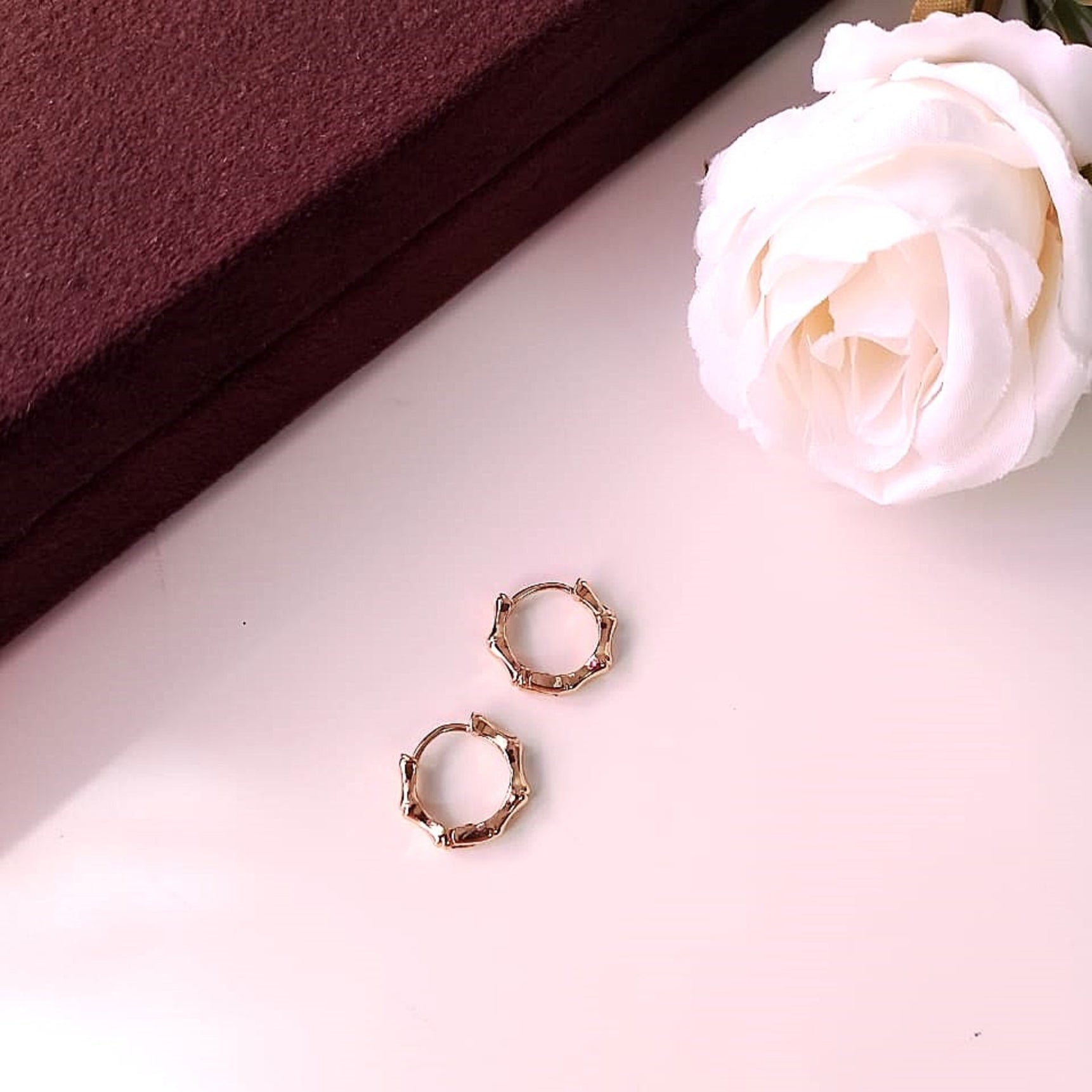 Golden Bobby Hoops Combo Set