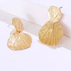 Golden Plated Shell Design Earrings