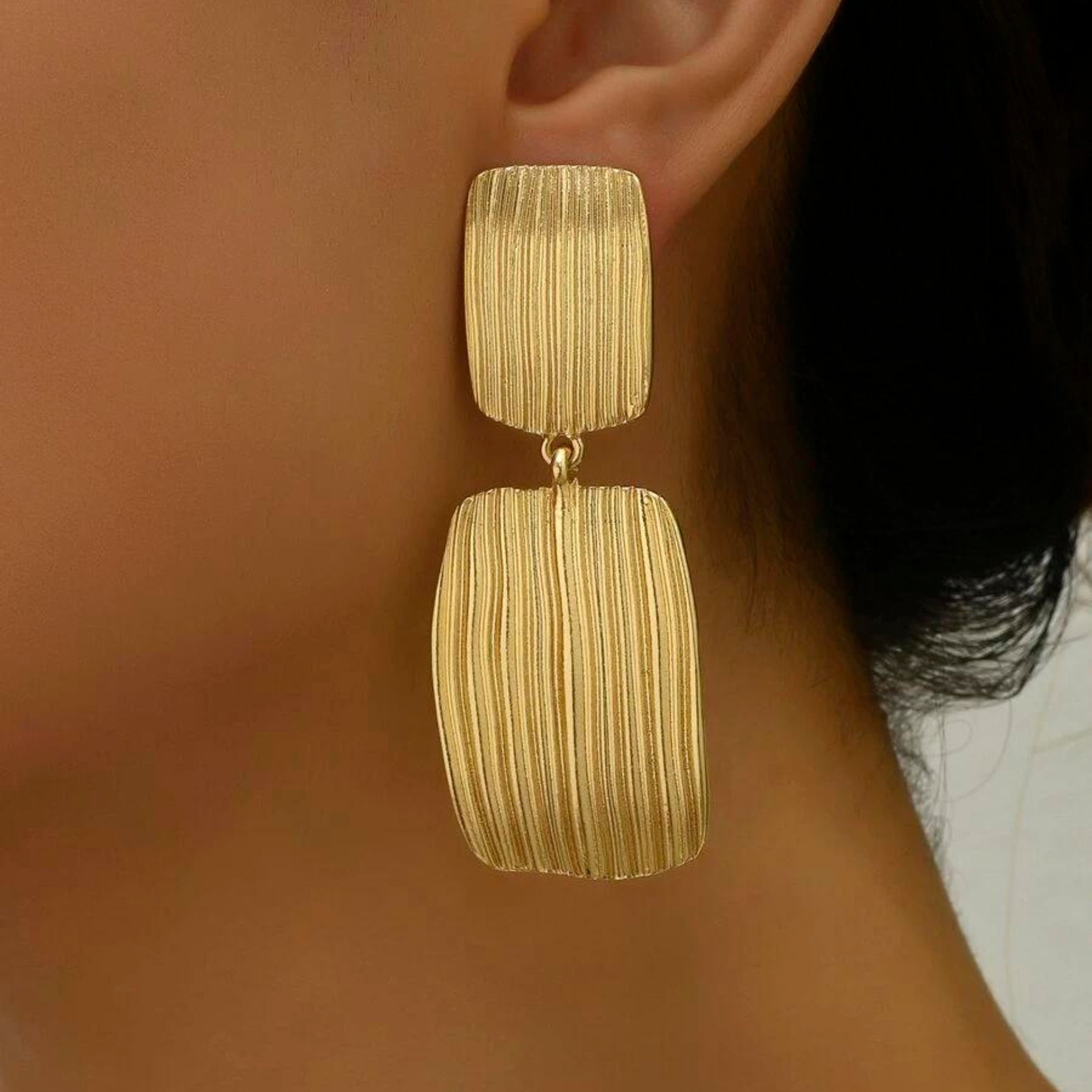 Golden Plated Long Drops